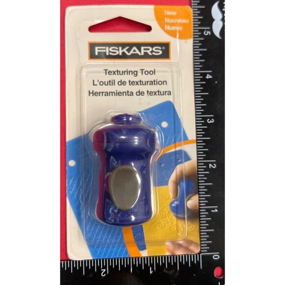 Fiskars Texturing Tool New In Package 12-5777 Use with Texture Plates - Picture 1 of 2